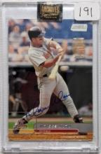 2021 TOPPS ARCHIVES "STADIUM CLUB" #08 OF ONLY 15 EVER MADE MOISES ALOU AUTO CARD