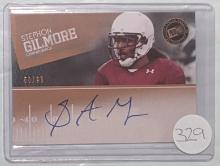 2012 PRESS PASS AUTO ROOKIE CARD OF ALL TIME GREAT STEPHON GILMORE #50 OF ONLY 99