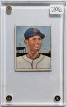 1950 BOWMAN #1 MEL PARNELL IN 1/2" LUCITE CASE