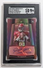 ULTRA RARE 2020 PANINI OBSIDIAN ELECTRIC ETCH RED #5 OF ONLY 5 EVER MADE TUA TAGOVAILOA AUTO ROOKIE