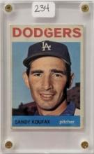 1964 TOPPS #200 HALL OF FAME CARD OF SANDY KOUFAX