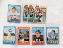 8 CARD VINTAGE TOPPS LOT 5X 1971 AND 3X 1979 STEVE DEBERG ROOKIE CARDS