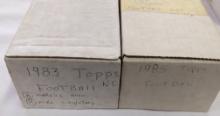 1983 & 1985 TOPPS FOOTBALL SETS