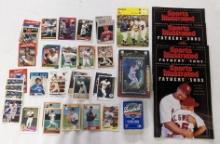 BASEBALL MEMORABILLIA & CARD LOT  4X SPECIAL COLLECTORS EDITION SPORTS ILLUSTRATED MARK MCGUIRE