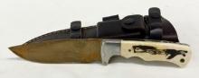 C.F.K CUTLERY COMPANY IRAQ COMBAT VETERAN FIXED BLADE KNIFE