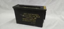 MILITARY SURPLUS 7.62MM 200RD AMMO CAN