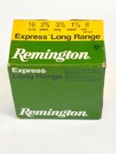 BOX OF REMINGTON 16GA SHOTGUN SHELLS