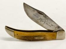 62-64 CASE OVER XX MODEL 5172 BULLDOG STAG POCKET KNIFE