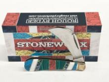 ROUGH RIDER STONEWORXS HAWKBILL KNIFE NIB