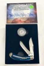 ROUGH RIDER MIDNIGHT RIDE KNIFE NIB