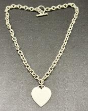 49.6 G STERLING SILVER 16" NECKLACE / CHOKER