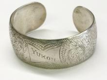 STERLING SILVER CUFF BRACELET - 32.2g
