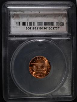 1970-S SMALL DATE LINCOLN CENT, SEGS GEM BU RED