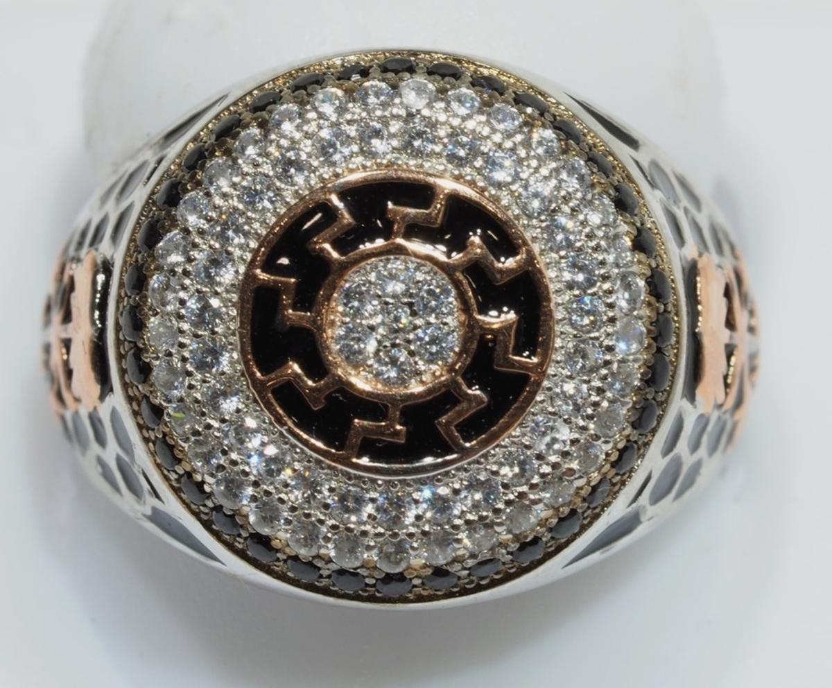 STERLING SILVER CUBIC ZIRCONIA RING
