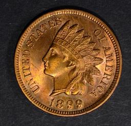 1899 INDIAN CENT, GEM BU RB