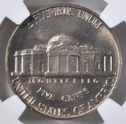 1955 JEFFERSON NICKEL NGC MS-66