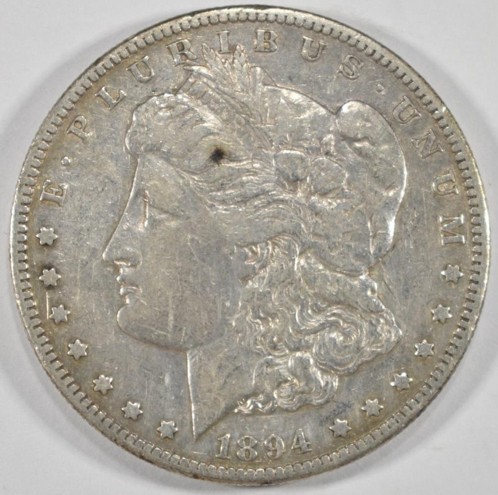 1894-S MORGAN DOLLAR VF/XF