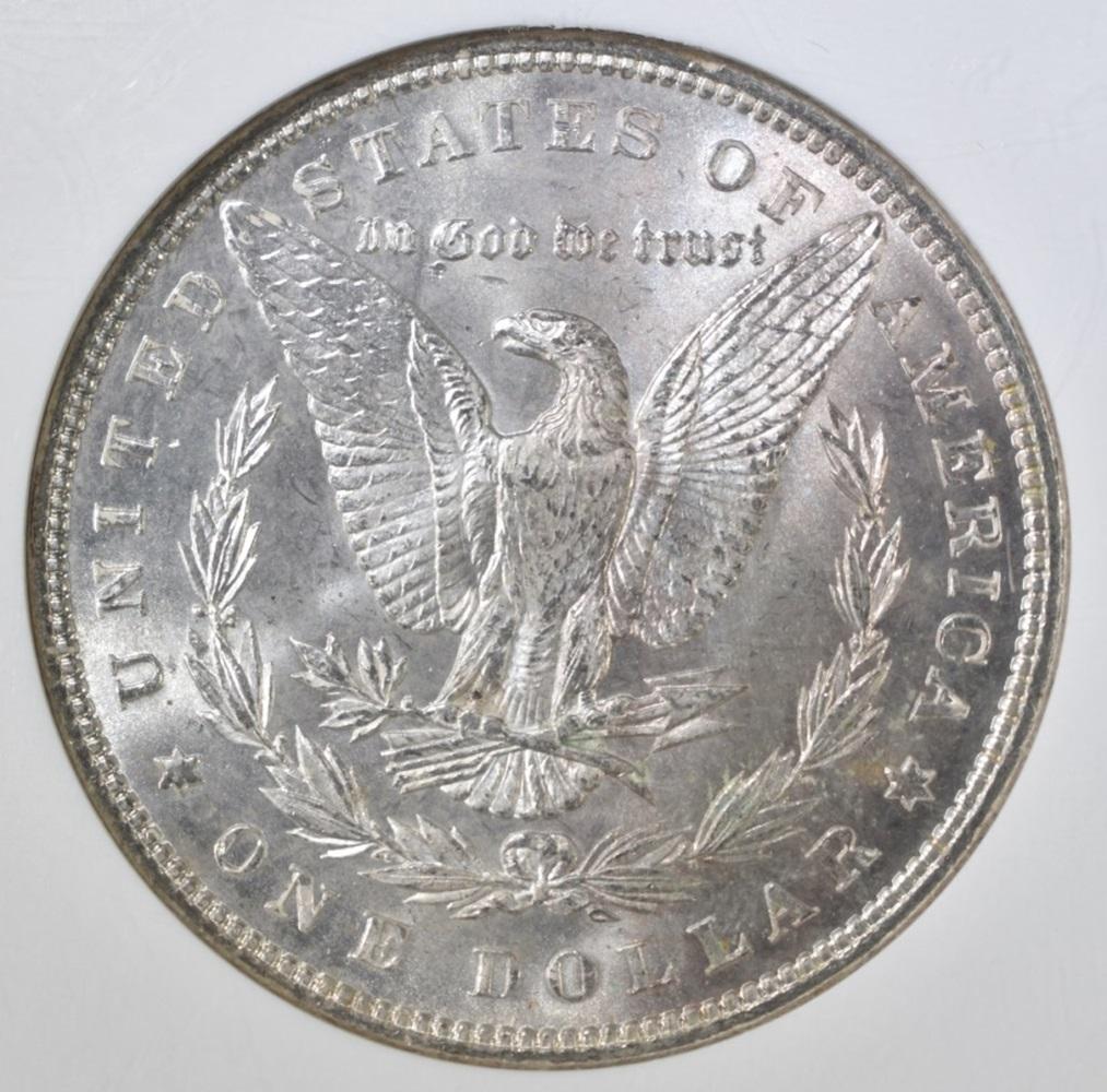 1896 MORGAN DOLLAR NGC MS63