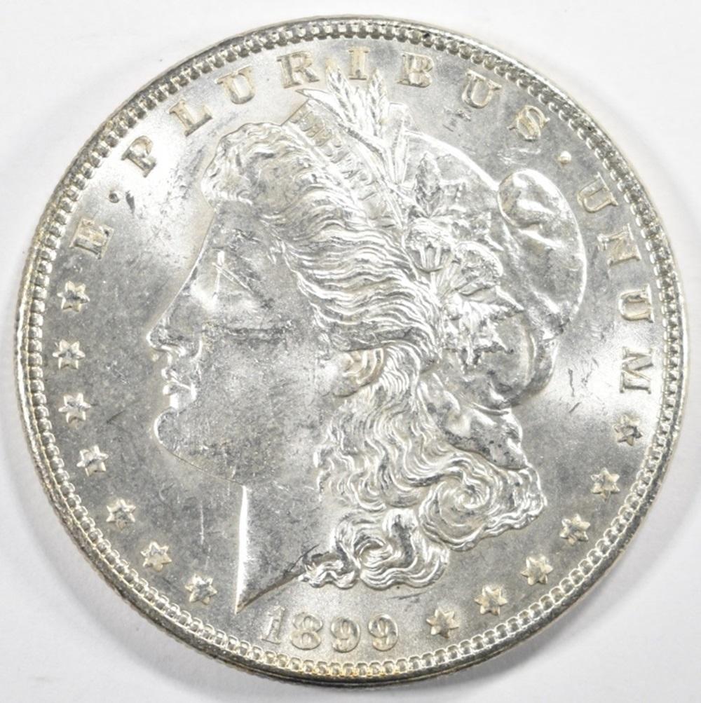 1899 MORGAN DOLLAR CH BU