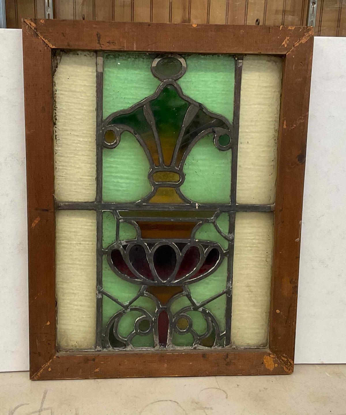 Stained Glass Panel