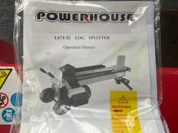 Powerhouse electric wood splitter