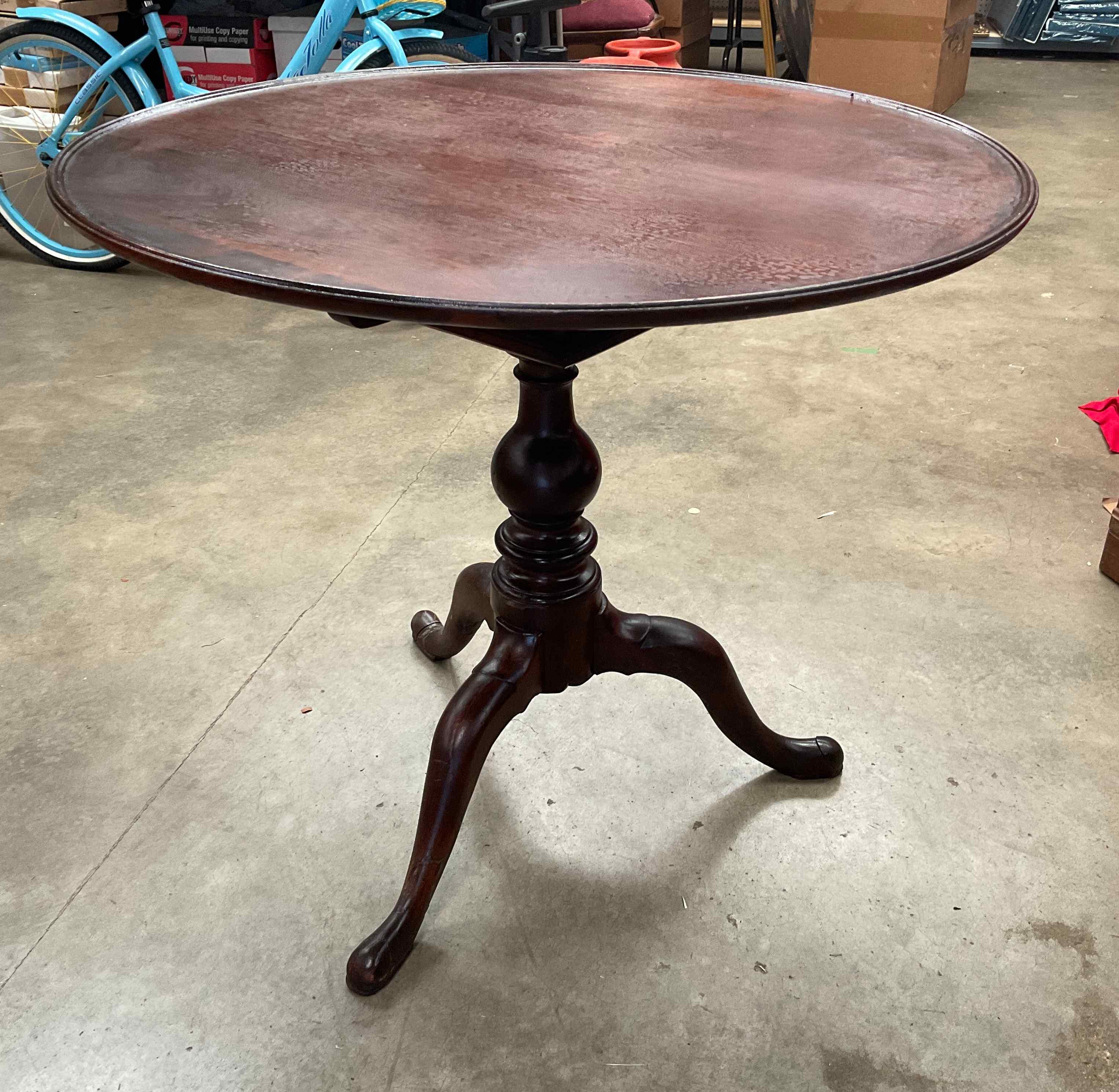 Tilt Top Birdcage Table