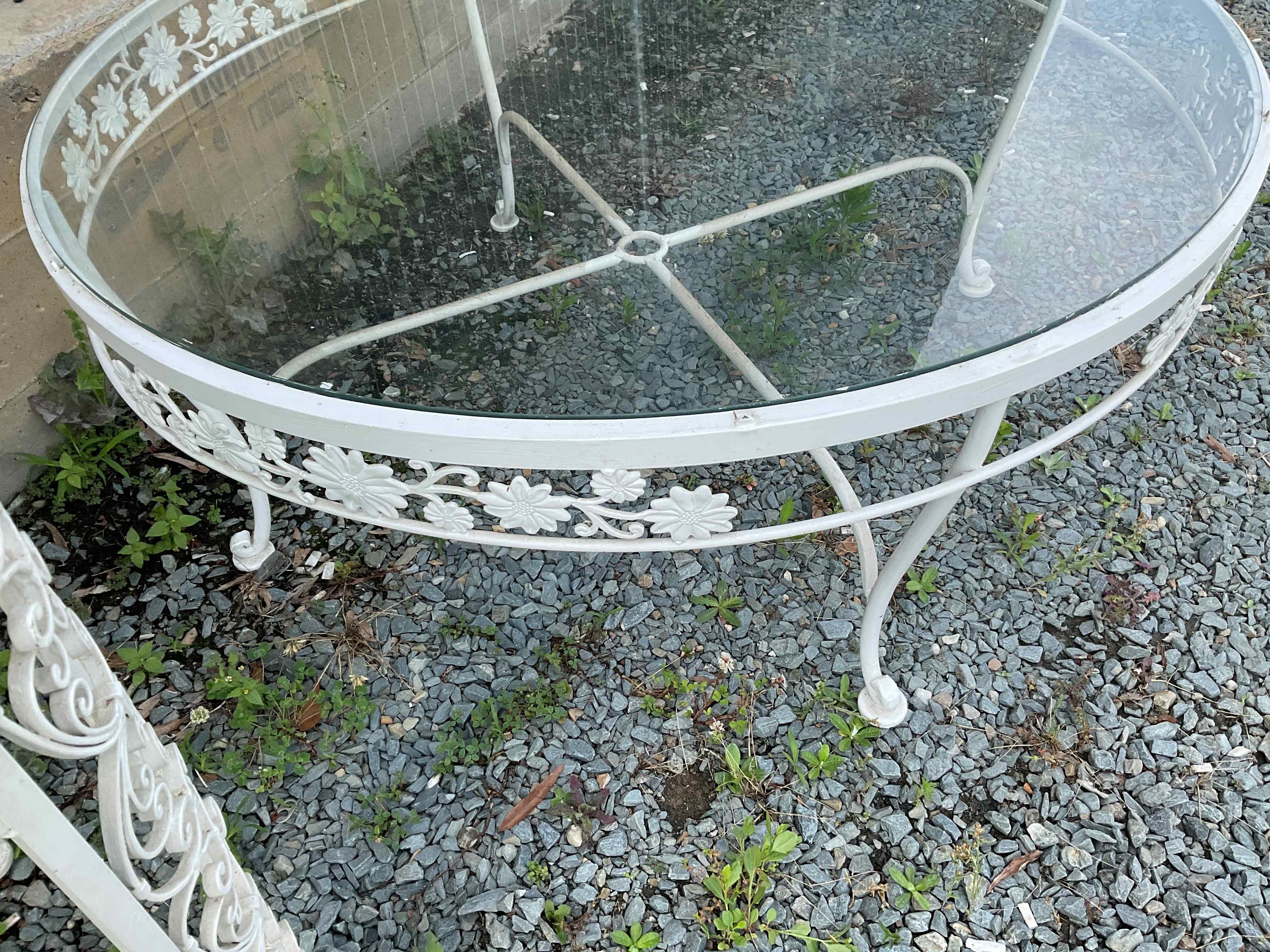 Wrought Iron Coffee Table