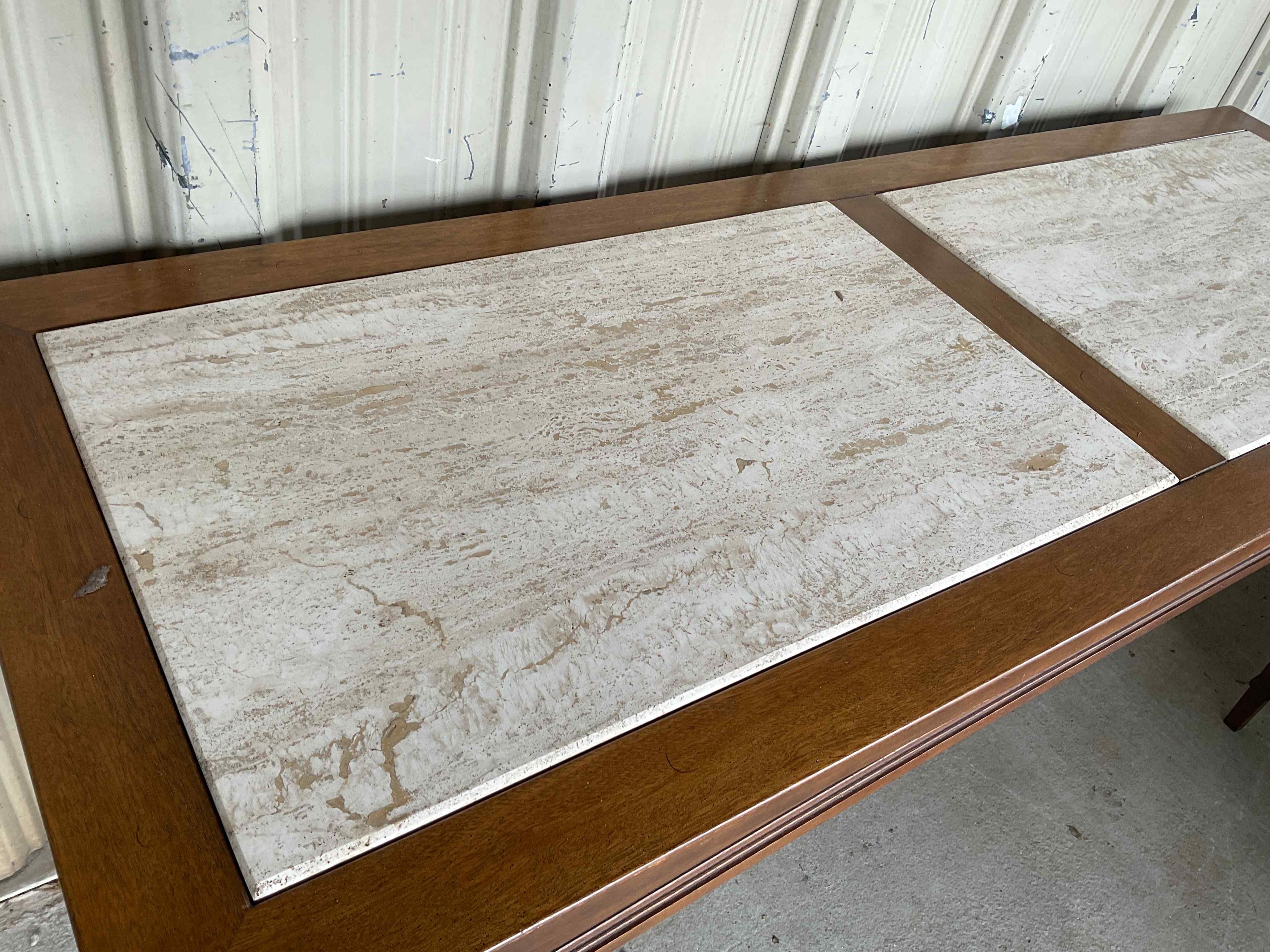 Table W/marble Inserts