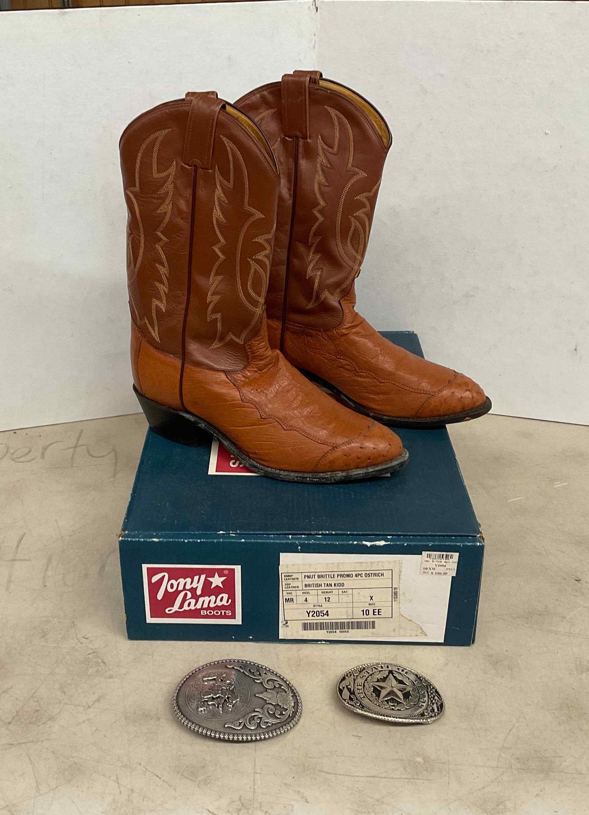 Tony Lama Boots, Buckles