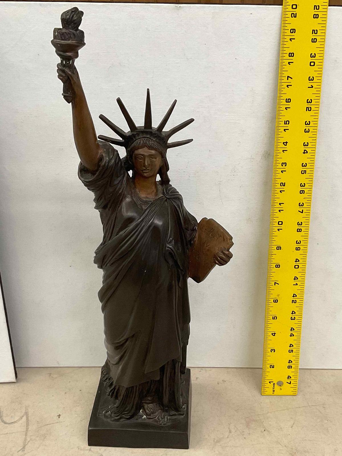 Metal Statue Of Liberty