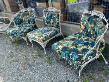 Wrought Iron Sofa, Chaise