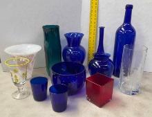 Assorted Glassware