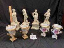 Italian Figurines, Vases