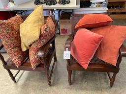 Chairs, Pillows
