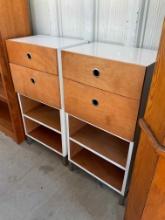 Pair of Small Storage Cabinets
