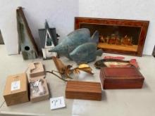 Birdhouses, Fish, Decor