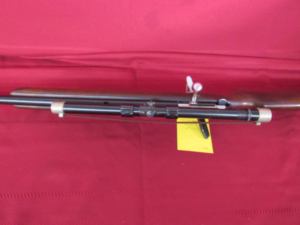 Winchester model 67A. 22 s, l, lr. single shot bolt action rifle. NSN