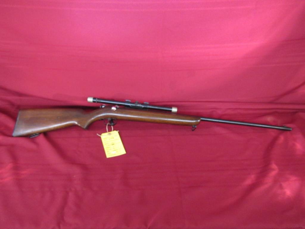 Winchester model 67A. 22 s, l, lr. single shot bolt action rifle. NSN