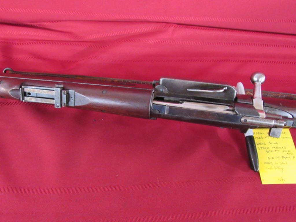 Springfield 1898. 30-40 Krag. bolt action rifle. sn: 185122