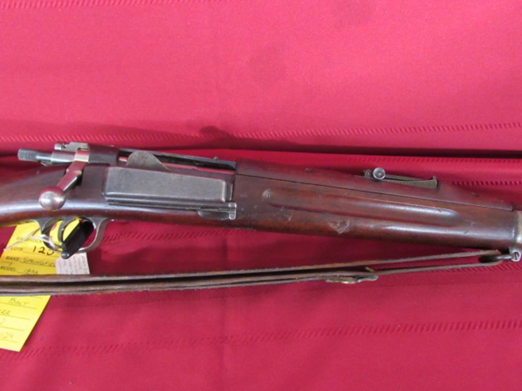 Springfield 1898. 30-40 Krag. bolt action rifle. sn: 185122
