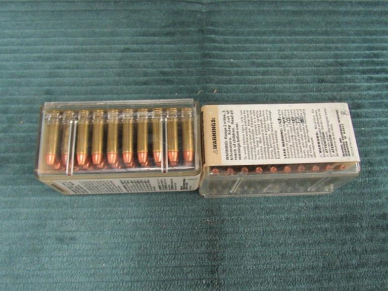 2 boxes of Winchester Rimfire 22WRF 45gr, 50rds per box,