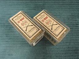 2 boxes of Winchester Rimfire 22WRF 45gr, 50rds per box,