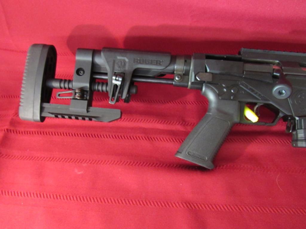 Ruger Precision. 6.5 creedmoor. bolt action rifle. sn: 1801-03143