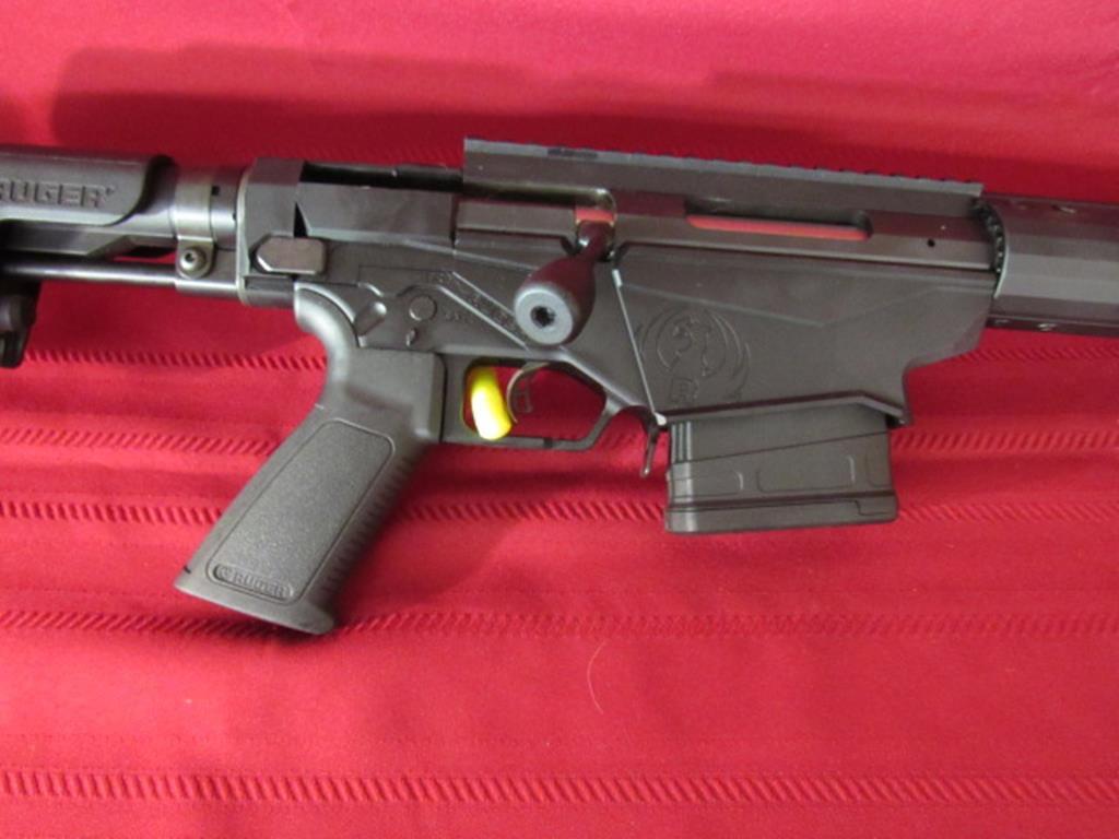 Ruger Precision. 6.5 creedmoor. bolt action rifle. sn: 1801-03143