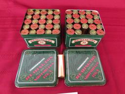 2 Ducks Unlimited Commemorative. Remington all brass 12ga shotshells.