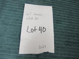 67 rds of WRA 54, see photos for details
