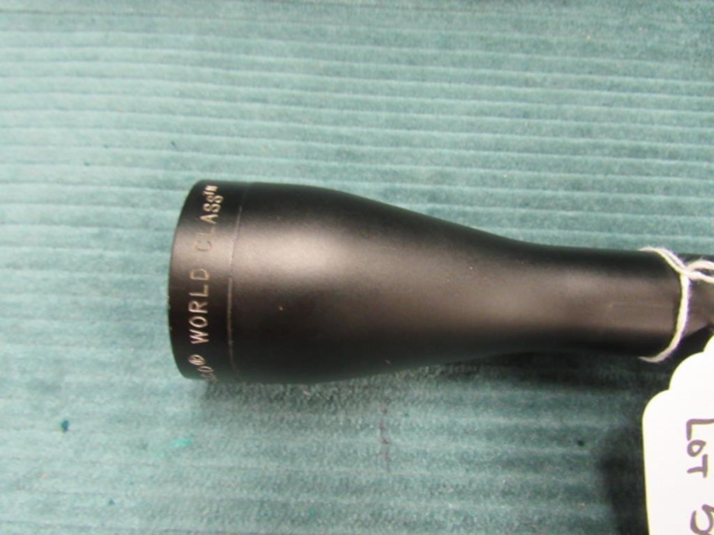 1- Tasco 3x-8x-40 World Class Scope, scope has been previously