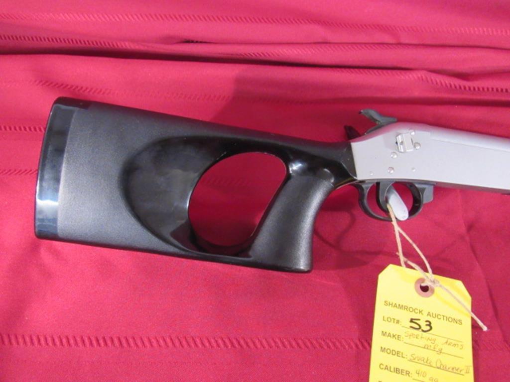 Sporting Arms Mfg Snake Charmer II 410 single shot shotgun, sn 34723,