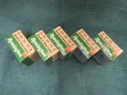 5 boxes of Remington 12ga 2 3/4"  8 shot, 25 rds per box 5 bxs total