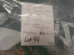 Lot of Armscor 40 s&w FMJ 180gr Bullets, all loose in baggies